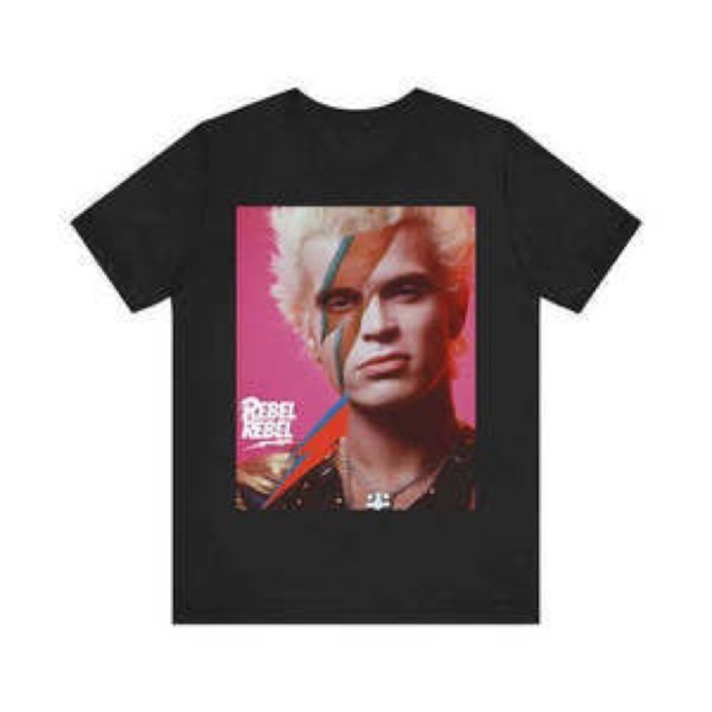 Rebel Rebel Black Graphic T-Shirt